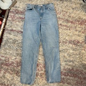 Abercrombie & Fitch Light Blue Straight Leg Jeans
